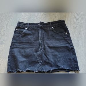 Topshop denim skirt